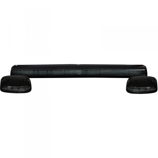 Image 1 for Recon 264156BKS Smoked Lens Amber/White Strobe LED Cab Lights