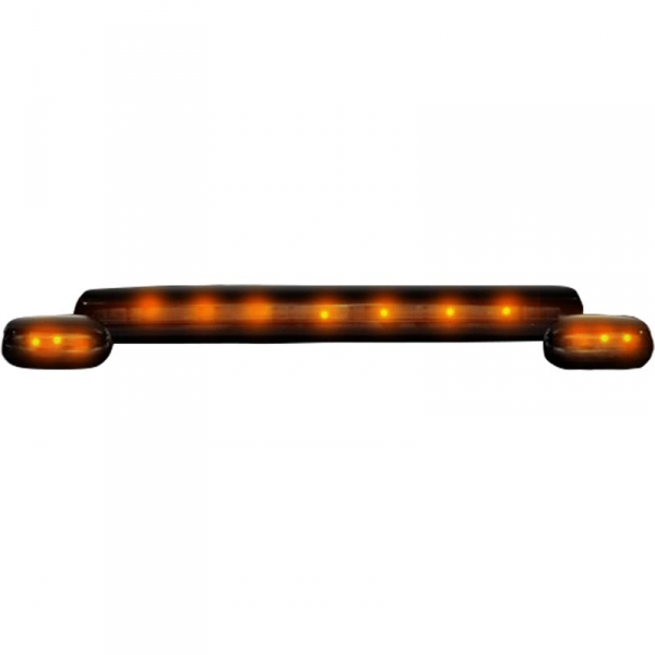 Image 1 for Recon 264156BK Smoked Lens Amber LED Cab Lights
