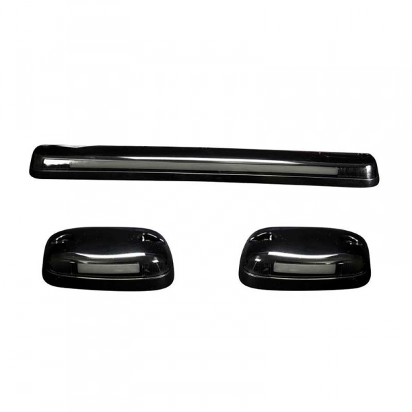 Image 1 for Recon 264156WHBKHP Smoked Lens White OLED Bar-Style Cab Lights