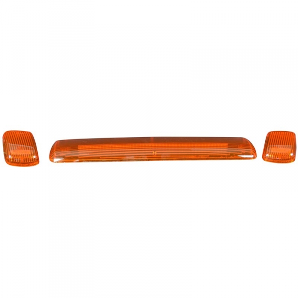 Image 1 for Recon 264157AM Amber Lens Amber LED Cab Lights
