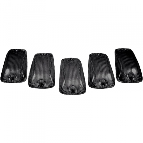 Image 1 for Recon 264159BK Smoked Lens Amber Cab Lights
