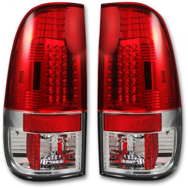Image 1 for Recon 264172RD Red LED Tail Lights