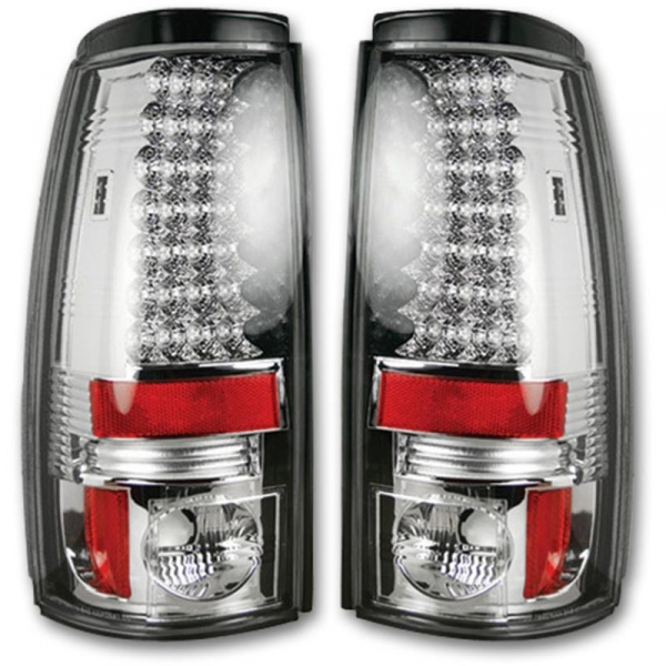 Image 1 for Recon 264173CL Chrome LED Tail Lights