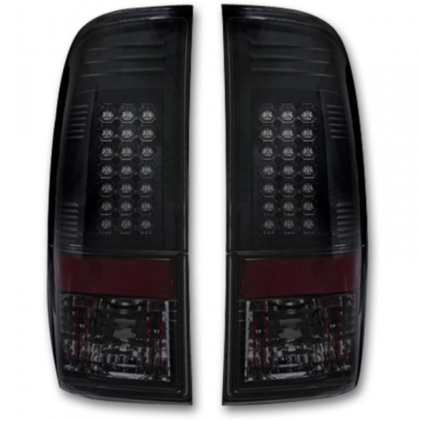 Image 1 for Recon 264176BK Smoked LED Tail Lights