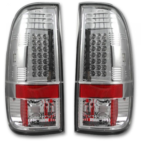 Image 1 for Recon 264176CL Chrome LED Tail Lights