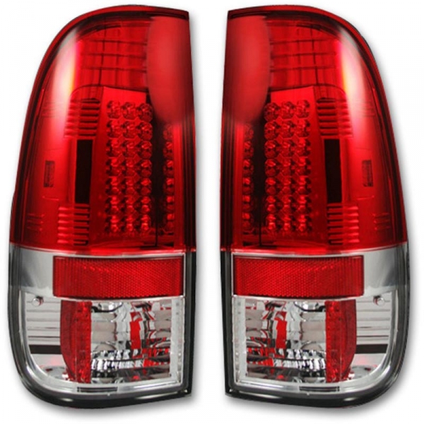 Image 1 for Recon 264176RD Red LED Tail Lights