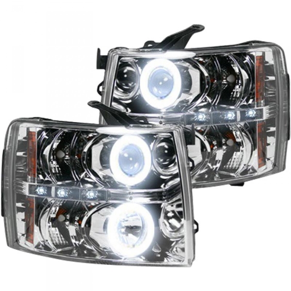 Image 1 for Recon 264195CLCC Clear Projector Headlights With CCFL Halos