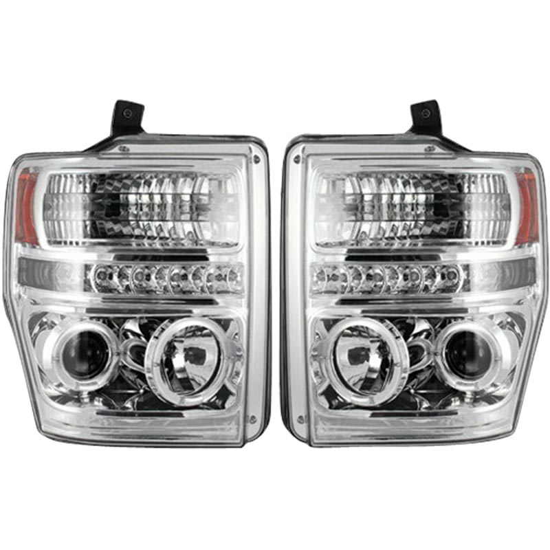 2008 f250 led headlights ceiling speaker hole saw