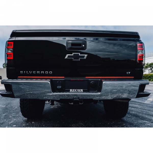 Image 1 for Recon 26426XHP 60" Red LED Scanning Tailgate Bar