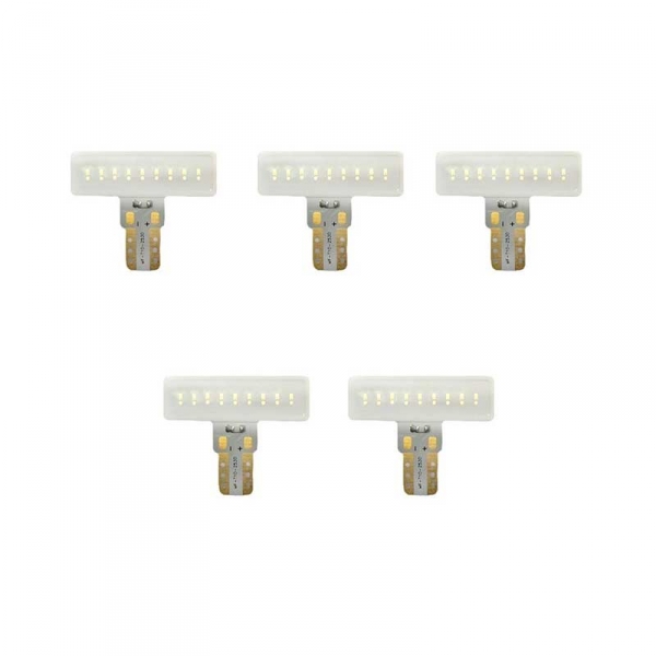 Image 1 for Recon 264280AMX OE Replacement 3-Watt Amber LED Cab Light Bulb Set