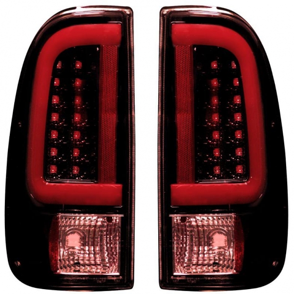 Image 1 for Recon 264293RBK Dark Red Smoked OLED Tail Lights