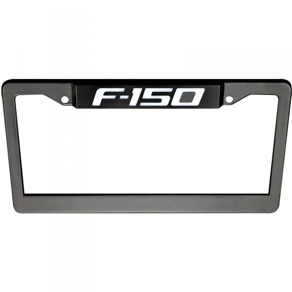Image 1 for Recon 264311F150 Black Illuminated Red F-150 License Plate Frame