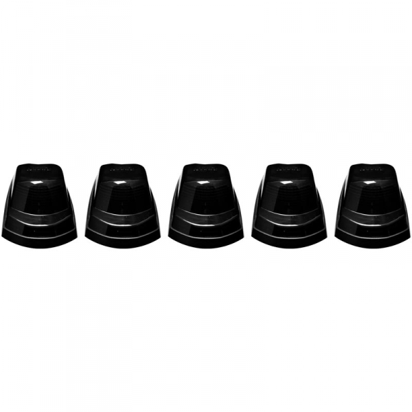 Image 1 for Recon 264343BKS Smoked Lens Amber/White Strobe LED Cab Lights