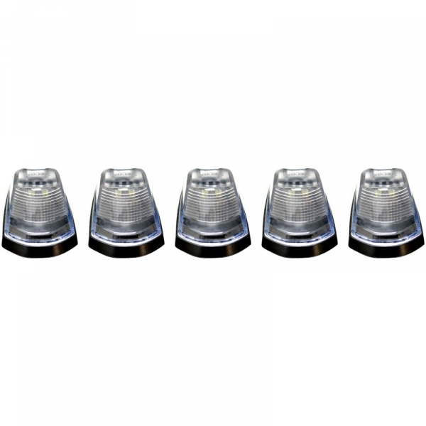 Image 1 for Recon 264343CL Clear Lens Amber LED Cab Lights