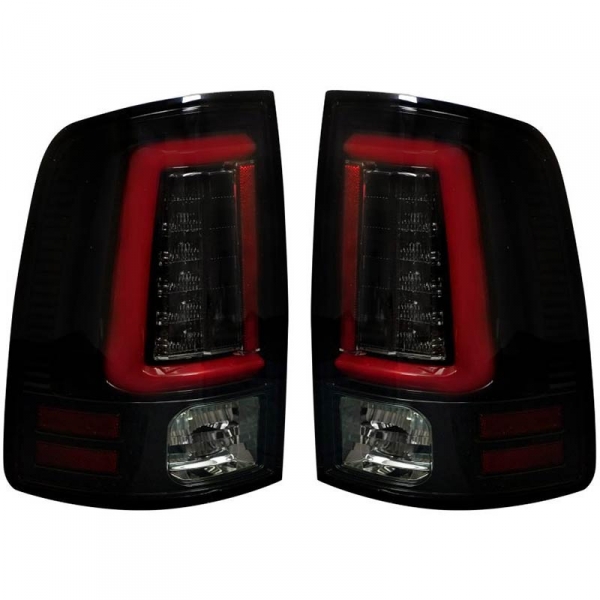 Image 1 for Recon 264369BKS Smoked OLED Scanning Tail Lights