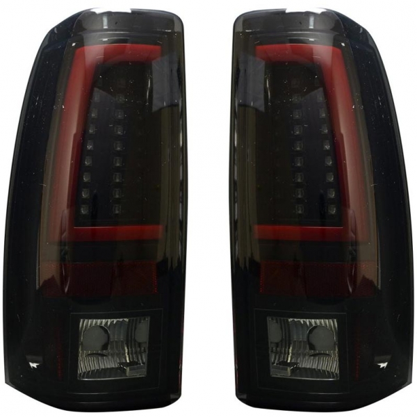 Image 1 for Recon 264373BK Smoked OLED Tail Lights