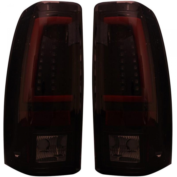 Image 1 for Recon 264373RBK Dark Red Smoked OLED Tail Lights
