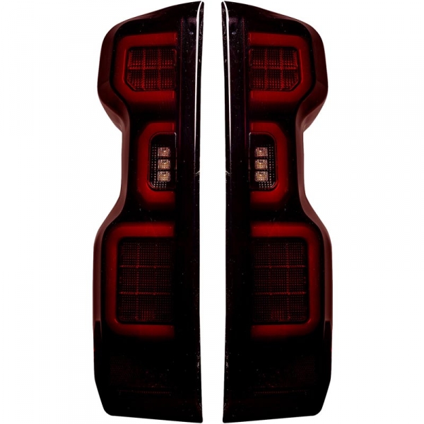 Image 1 for Recon 264397LEDRBK Red Smoked LED Tail Lights