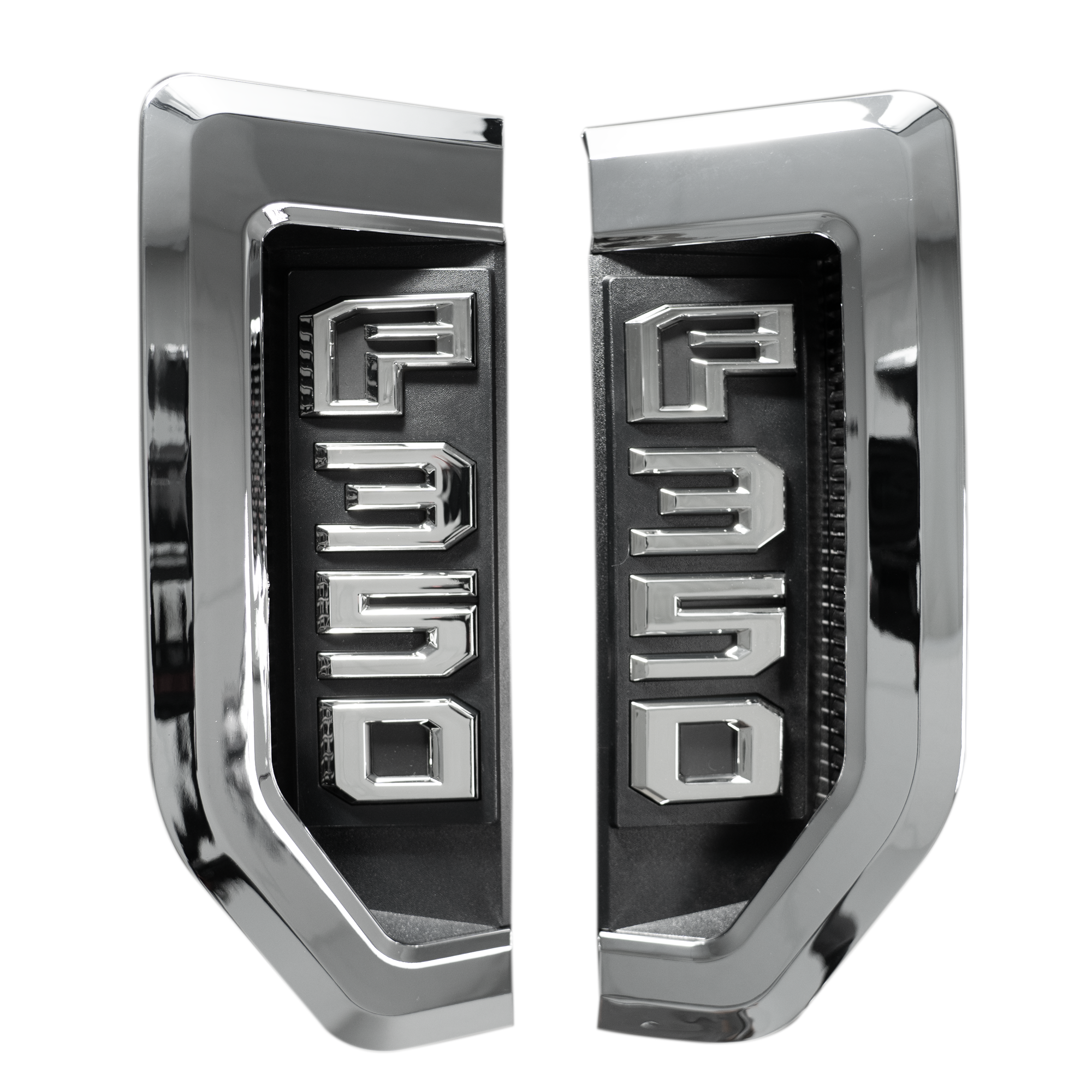 Recon 264484 F350 Illuminated Fender Emblems XDP