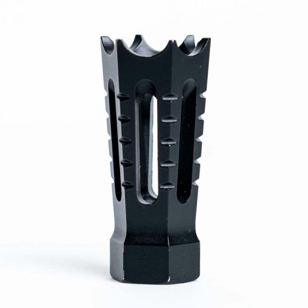 Image 1 for Recon 264CBBK103 Black Tactical Flared & Spiked Barrel Antenna Tip