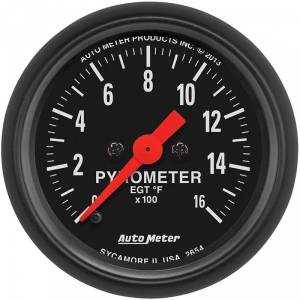 Auto Meter 2615 Z-Series 2-1//16 Mechanical Transmission Temperature Gauge