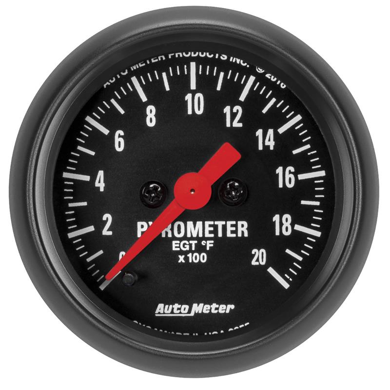 Auto Meter ZSeries Pyrometer Gauge 2655 XDP