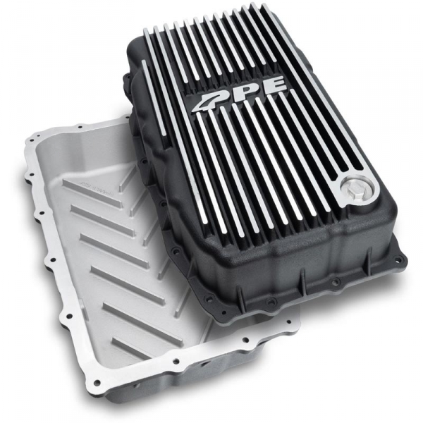 Image 1 for PPE 128051110 Heavy-Duty 10L80 Deep Transmission Pan - Brushed