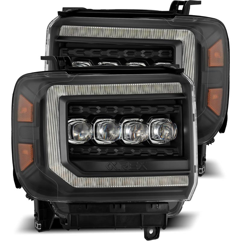 AlphaRex 880617 NOVASeries Black LED Projector Headlights XDP