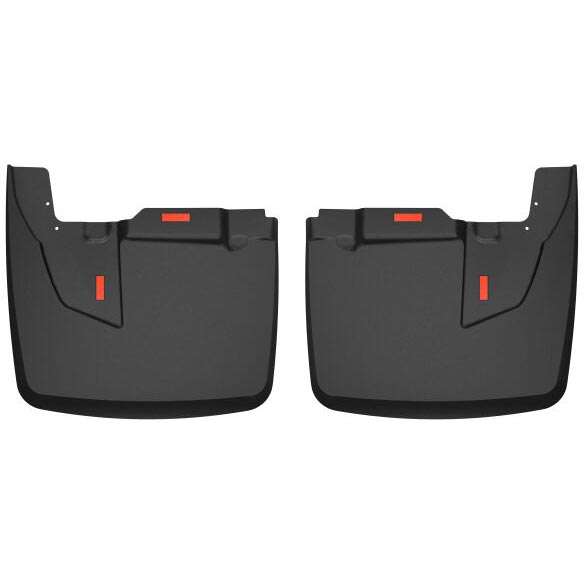 Husky Liners 59071 Black Custom Molded Dually Rear Mud Guards | XDP