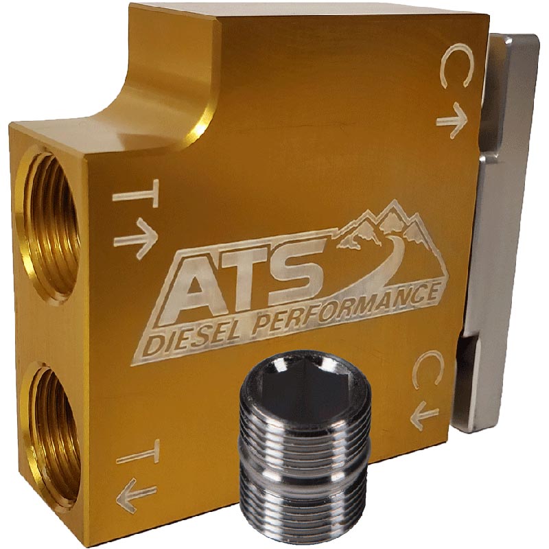 ATS 3100052464 Thermal Bypass Valve Upgrade With Billet Filter Coupler