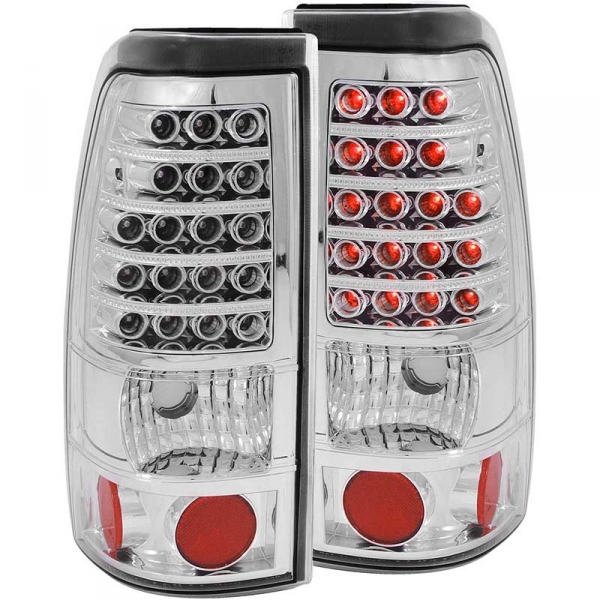 Image 1 for Anzo 311011 Chrome LED Tail Lights