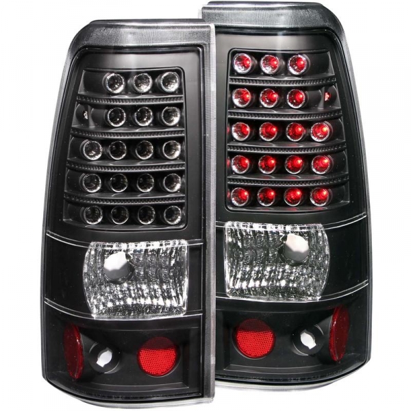 Image 1 for Anzo 311012 Black LED Tail Lights