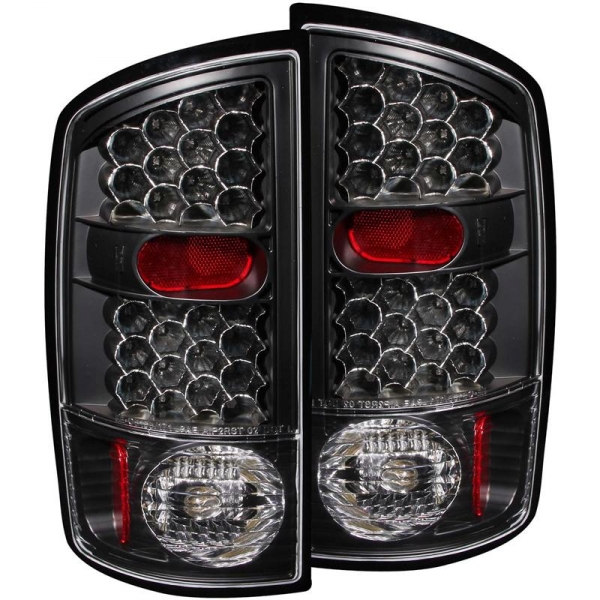 Image 1 for Anzo 311018 Black LED Tail Lights