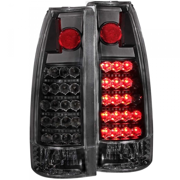Image 1 for Anzo 311059 Black LED Tail Lights