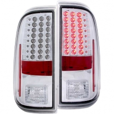 Anzo 311128 Chrome LED Tail Lights