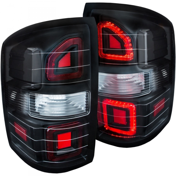 Anzo 311238 Black Led G2 Tail Lights Prev