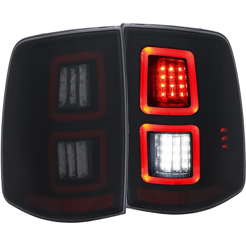 ANZO LED Smoke Tail Light Assembly | Dodge Ram 1500/2500/3500 (13-17) (311274)