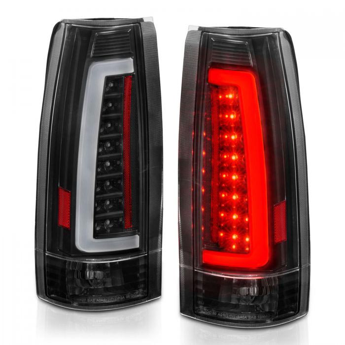 Anzo 311344 Black Plank Style Led Tail Lights Xdp Anzo 311344 Black Plank Style Led Tail Lights Xdp
