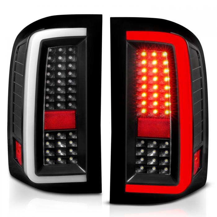 Anzo 311380 Black Plank Style LED Tail Lights XDP