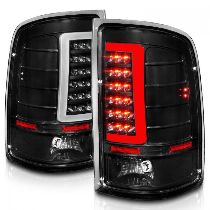 Anzo 311388 Black Plank Style LED Tail Lights XDP
