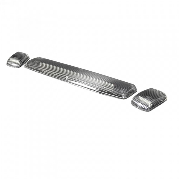 Image 1 for Recon 264157CLS Clear Lens Amber/White Strobe LED Cab Lights