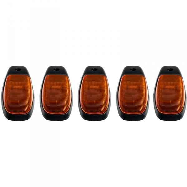 Image 1 for Recon 264346AM Amber Lens Amber LED Cab Lights