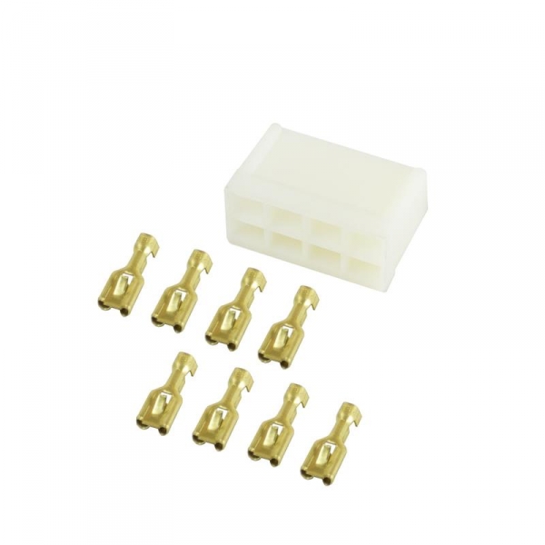 Image 1 for Auto Meter 3299 8-Pin Tach/Speedo Connector