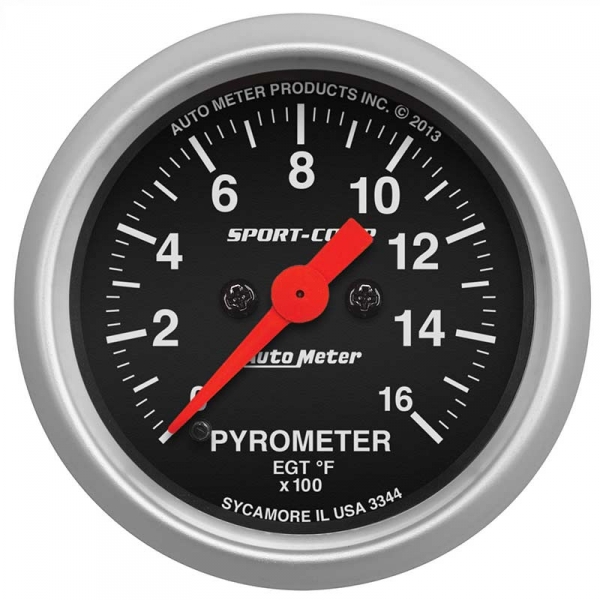 Image 1 for Auto Meter Sport-Comp Pyrometer Gauge 3344