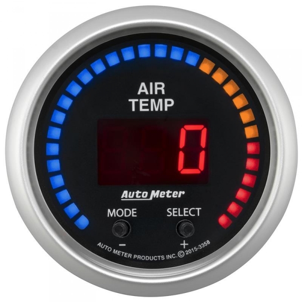 Image 1 for Auto Meter 3358 Sport-Comp Dual Channel Air Temp Gauge