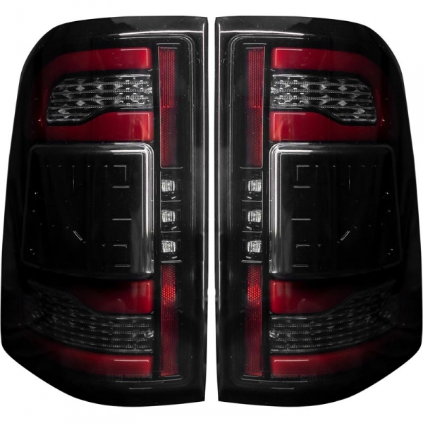 Image 1 for Recon 264338LEDBK Smoked OLED Tail Lights