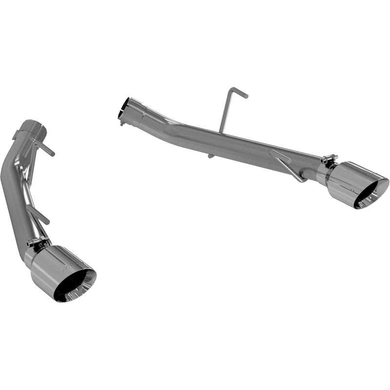 MBRP S7202304 Pro Series 2.5" Dual AxleBack Muffler Delete XDP