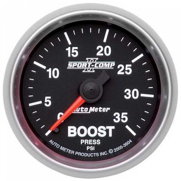 Image 1 for Auto Meter 3604 Sport-Comp II Boost Gauge