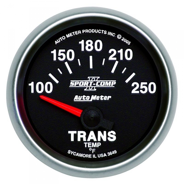 Auto Meter 6149 Cobalt Electric Transmission Temperature Gauge 