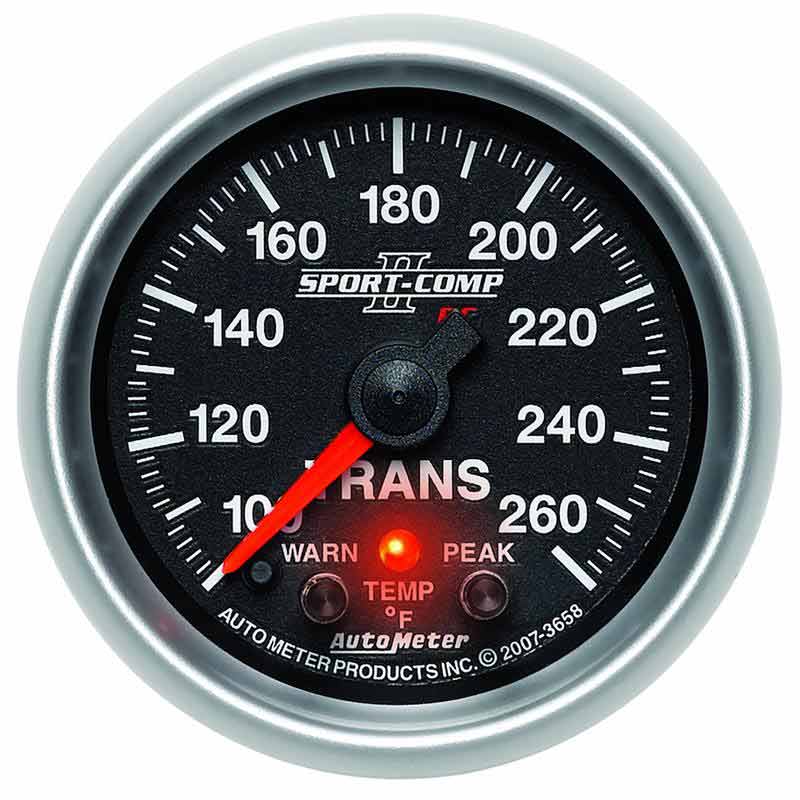Auto Meter 3658 II Transmission Temperature Gauge XDP